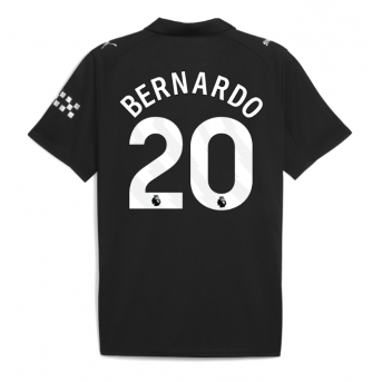 Billige Fotballdrakt Manchester City Bernardo Silva #20 Replika Bortedrakt 2025-26 Kortermet